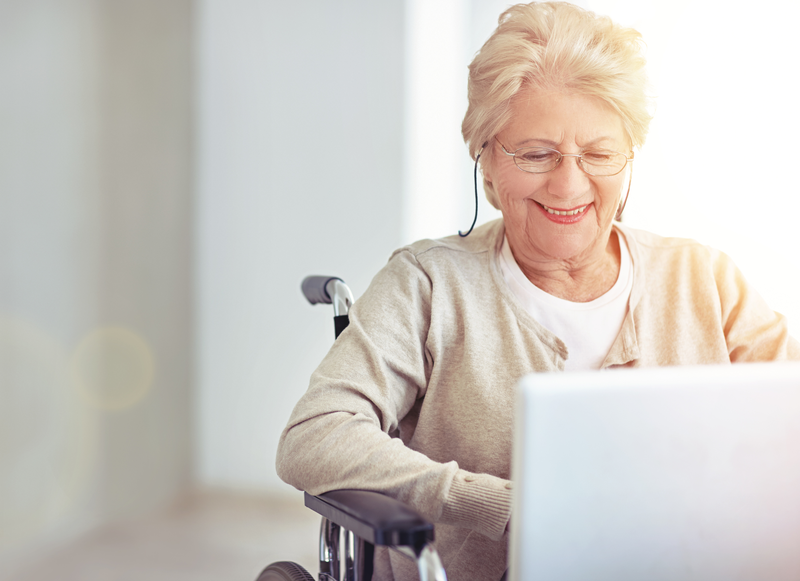 patient wheelchair computer